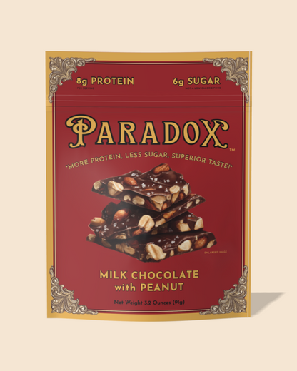 MILK CHOCOLATE with PEANUT
