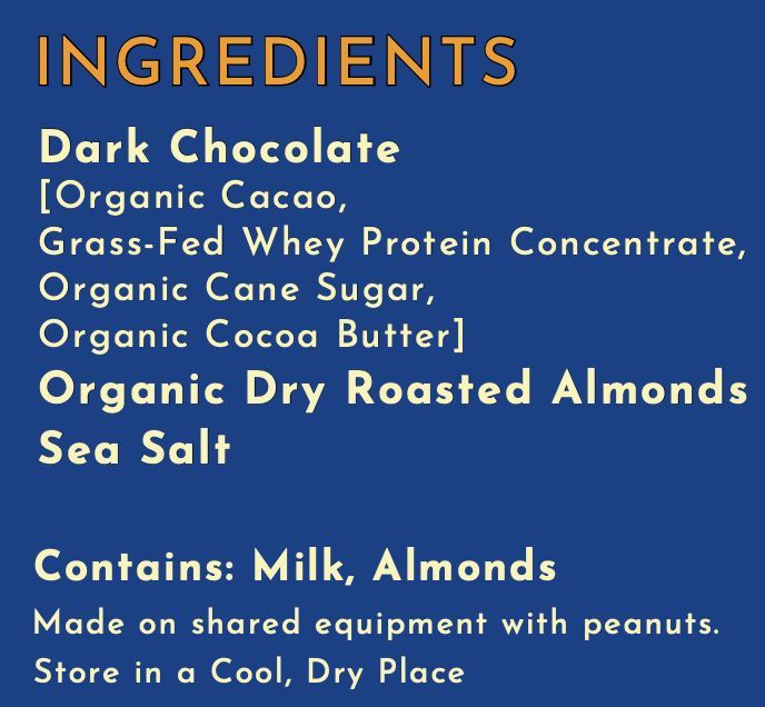 DARK CHOCOLATE with ALMOND